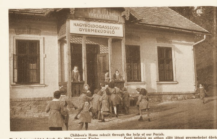 Children's home in Hungary rebuilt through the help of the parish